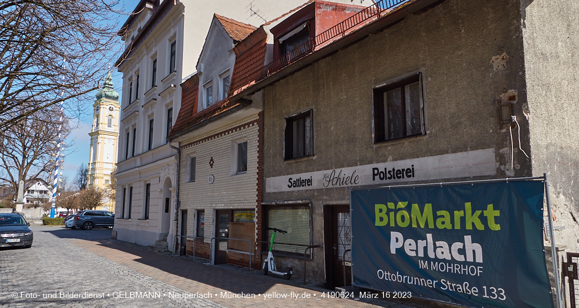 16.03.2023 - Baustelle Ottweiler Straße in Neuperlach